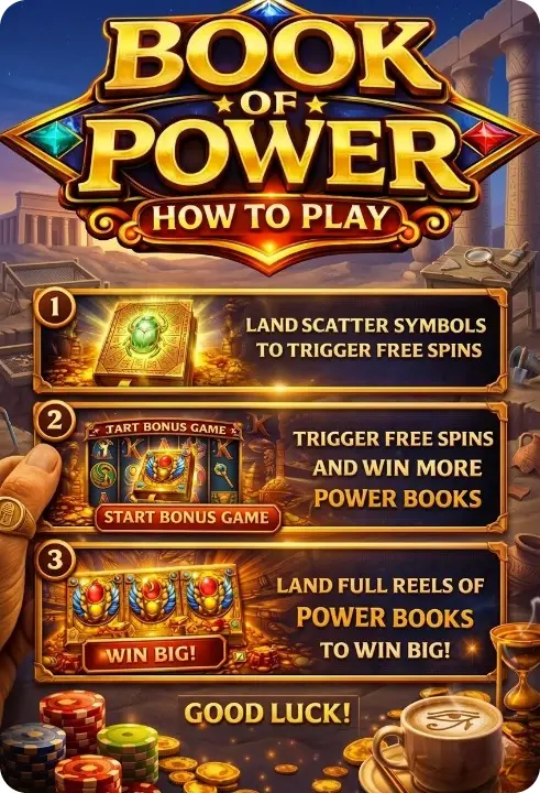 How to Play Book of Power